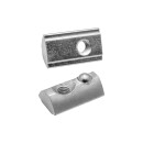 KLAK 20 - Nutenstein mit Federkugel und Steg M4 Nut 6 für Aluprofil 20-er