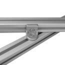 KLAK 30 - Drehwinkel Verbinder ink. Schrauben und Nutensteine Nut 8 für Aluprofil 30-er