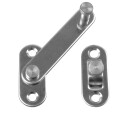 KLAK 45 - Türriegel Schwenkverriegelung Edelstahl Nut 8 für 45-er Profile