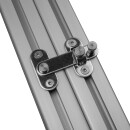 KLAK 45 - Türriegel Schwenkverriegelung Edelstahl Nut 8 für 45-er Profile