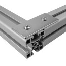 KLAK 40 - Verbinderplatte - I - 80x35mm Aussen Flachverbinder 40x40 Aluprofil