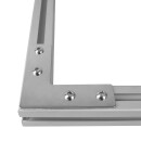 KLAK 30 - Verbinderplatte - L - 85x85mm Aussen L-Schnekel Flachverbinder 30x30 Aluprofil