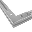 KLAK 30 - Verbinderplatte - L - 85x85mm Aussen L-Schnekel Flachverbinder 30x30 Aluprofil