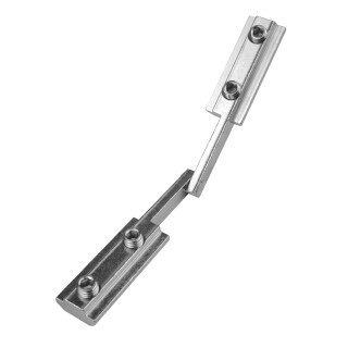 KLAK 45 - Gelenkverbinder Profilverbinder Nut 10 Nutverbinder für Aluprofil 45-er