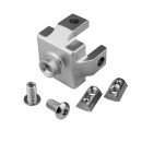 KLAK 40 - Adapter & Fußplatte Aluprofil 40x40...