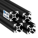 KLAK 20 - Aluprofil  4 Stück 20x20mm 3m System-,...