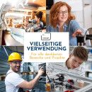 KLAK 40 - Aluprofil 4 Stück 40x40mm 3m System-, Montage-, Konstruktionsprofil Nut 8