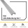 LED Abdeckung No.1 - A17-, A25-, C01-, C02- und F01-Serie - LED-Aluprofil