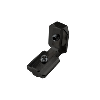 KLAK 40 - Innenwinkel Aussenwinkel M6 Nut 8 für Aluprofil 40-er schwarz