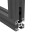 KLAK 45 - Innenwinkel Aussenwinkel M8 Nut 10 für Aluprofil 45-er schwarz