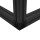KLAK 40 - 3-Wege Würfelverbinder Eck-Verbinder Aluprofil 40x40 schwarz