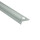 Alu Stufenprofil Fliesenschiene Profil Treppe Schiene matt L270cm H10mm silber