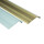 Alu Profil Übergangsschiene Übergangsprofil Laminat matt silber gold L270cm 10mm