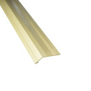 Alu Profil Übergangsschiene Übergangsprofil Laminat matt L90cm 10mm gold