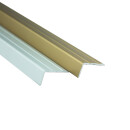 Alu L-Profil Treppe Fliesenschiene Laminat silber gold matt L270cm H12mm