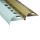 Alu Stufenprofil Fliesenschiene Profil Treppe Schiene silber gold L270cm H10mm
