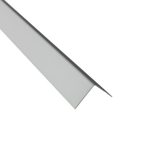 Alu Winkel-Profil Kantenschutz Zierleiste Profil silber matt 270cm H27mm