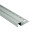 Alu Stufenprofil Fliesenschiene Profil Treppe Schiene matt L270 H10mm silber