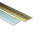 Alu Profil Übergangsschiene Übergangsprofil Laminat silber gold matt L90cm 25mm